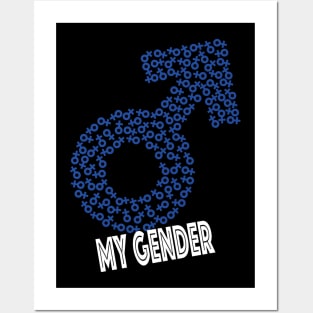 Male Gender Posters and Art